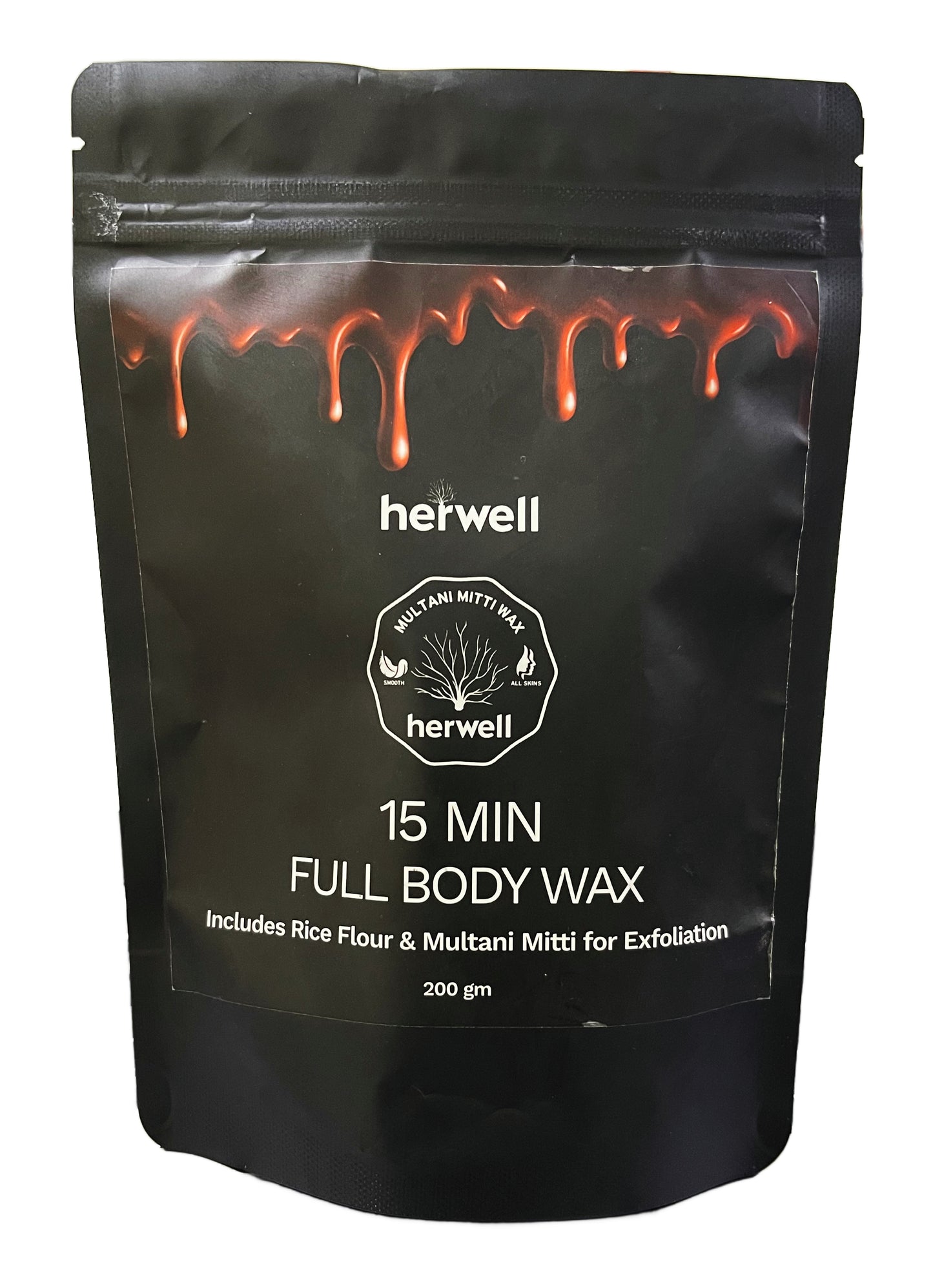 Painless Hair Removal Powder - 15 Min Full Body Wax