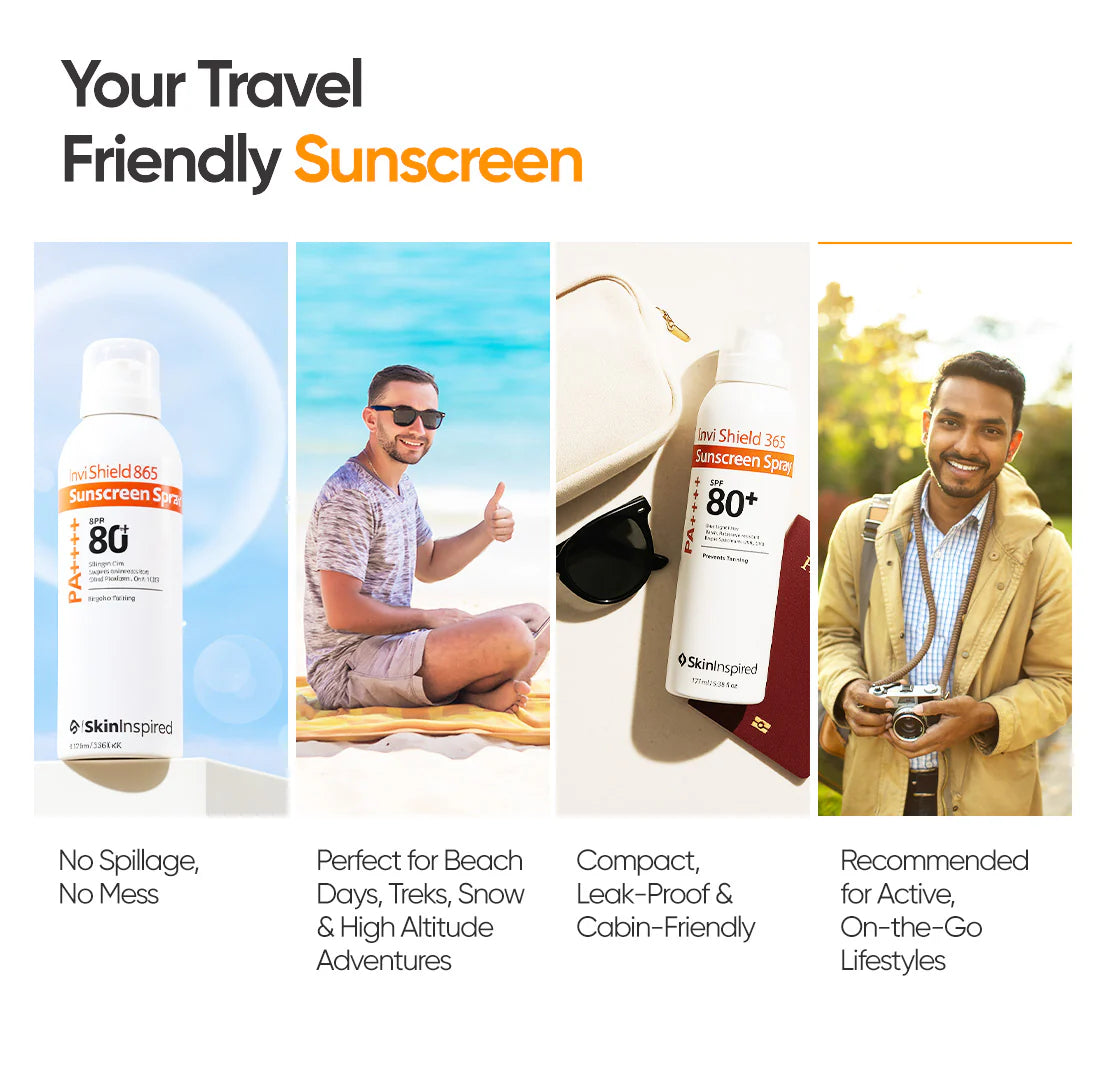 Body Sunscreen Spray SPF 80+ PA ++++