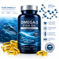 Omega-3 Fish Oil Triple Strength supplement bottle