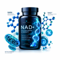 NAD+ Cellular Energy and Longevity supplement bottle